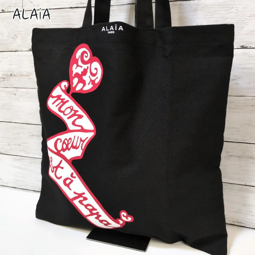 【正規品】新品未使用 Alaïa アライア ロゴ コットン トートバッグ 2025年最新】ALAiA レディース トートバッグの人気アイテム