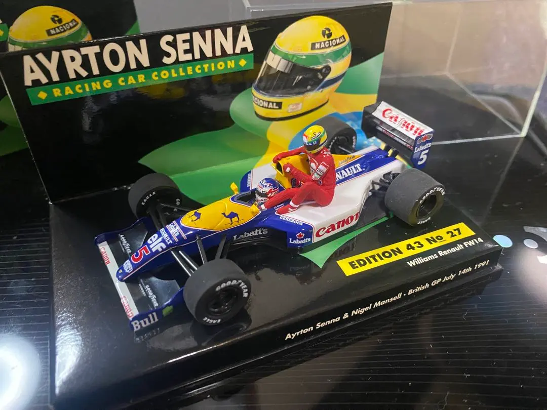 Thumbnail of 1/43 Williams FW14 Renault Ride On Senna British GP 1991