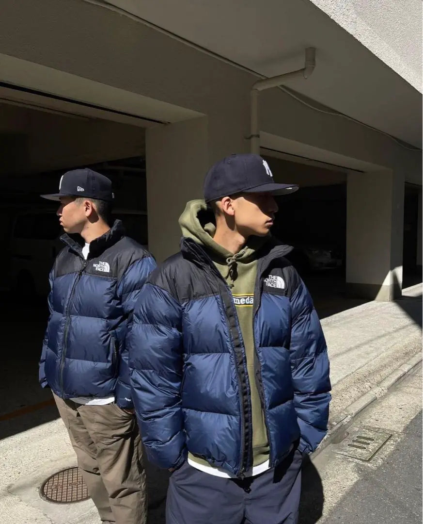 US企画　ノースフェイス　1996ヌプシ　ブルー　美品　ＸＸＬ THE NORTH FACE [SALE]US ザ ノース フェイス 1996 レトロ