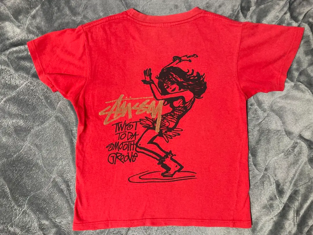 【廃番】Stüssy livin' general store ツイストガール 90s USA製 STUSSY ステューシー スウェット ツイストガール ワン