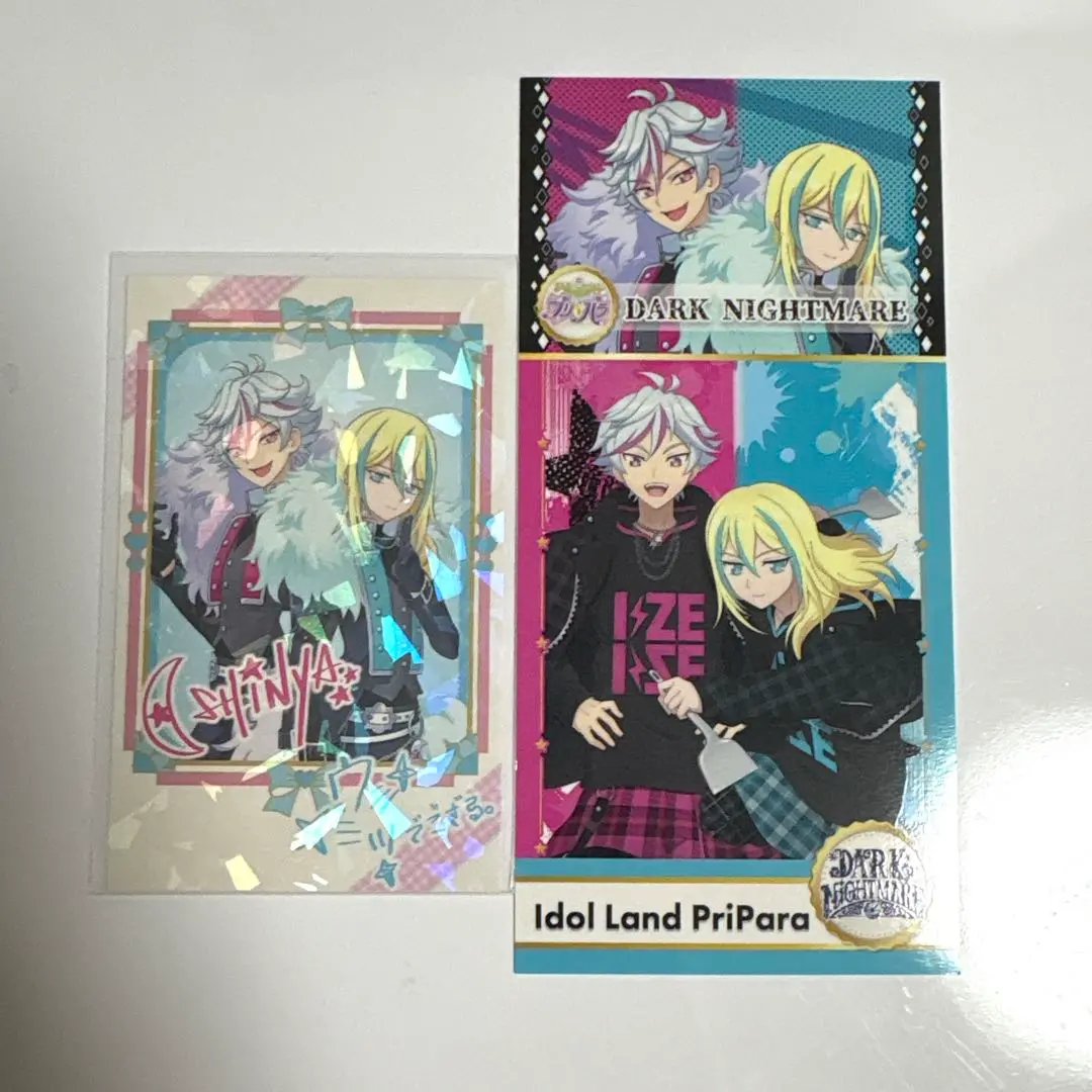 プリパラ キンツア WITH ダークナイトメア いいぜステッカー キンツア プリパラ 特典ステッカー 全6種セット WITH ダーク