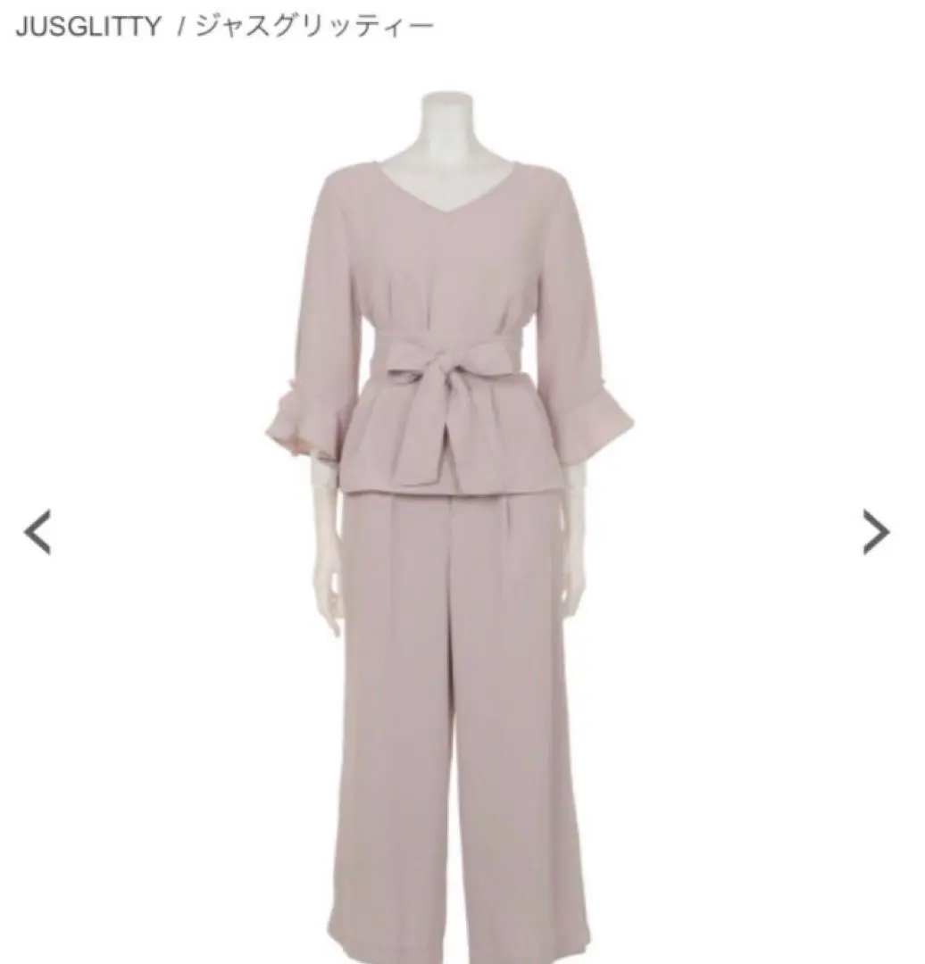 2025年最新】JUSGLITTY パンツセットアップの人気アイテム