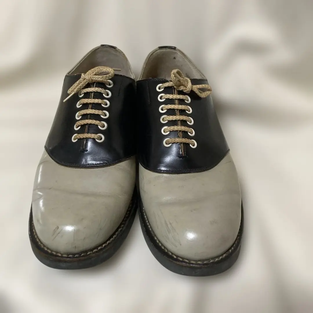 Thumbnail of REGAL Saddle Shoes Black Gray 26.5cm Beautiful Condition 5440A2051