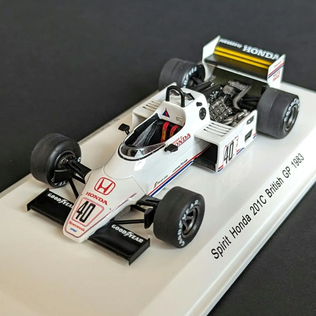 【美品】1/43 レーヴコレクション / スピリット ホンダ 1983 1/43 スピリット ホンダ 201C European GP 1983 #40 | 鉄道模型