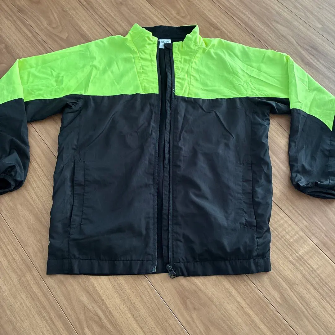 IGNIO 螢光綠 黑色 外套 150 的縮圖
