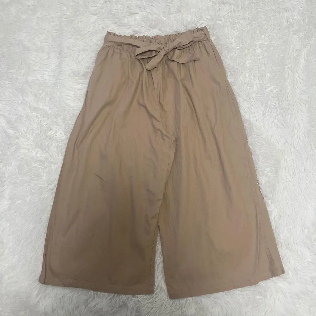 Thumbnail of PAS DE DEUX - L size - Beige - Relaxed Fit Wide Pants - Relaxed