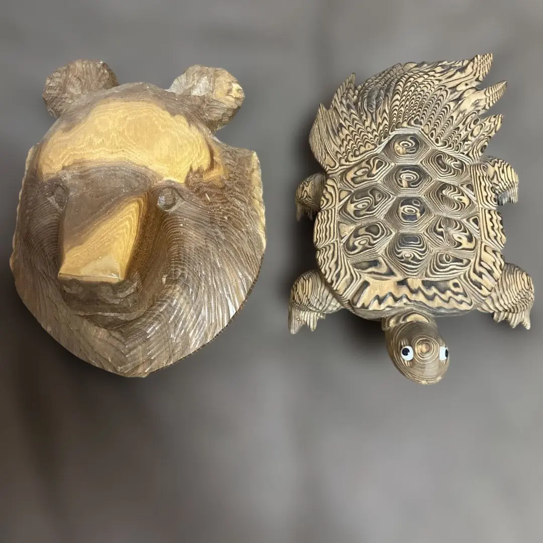 2025年最新】熊 木彫 壁掛けの人気アイテム - メルカリ