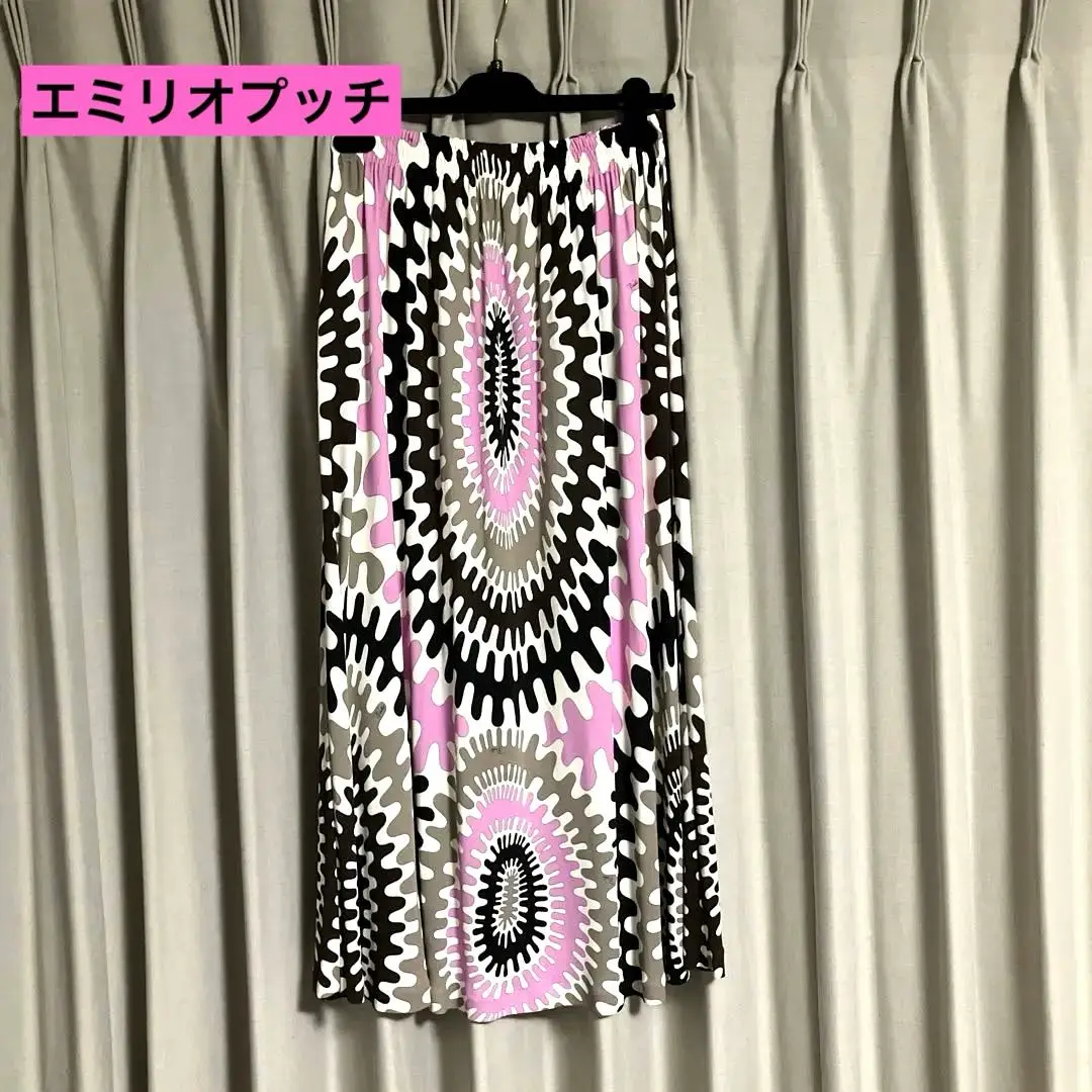 エミリオプッチ　近年モデル　イタリア製　シルク混フレアスカート　サイズ38 楽天市場】EMILIO PUCCI エミリオ プッチ キッズ ビバーラ柄