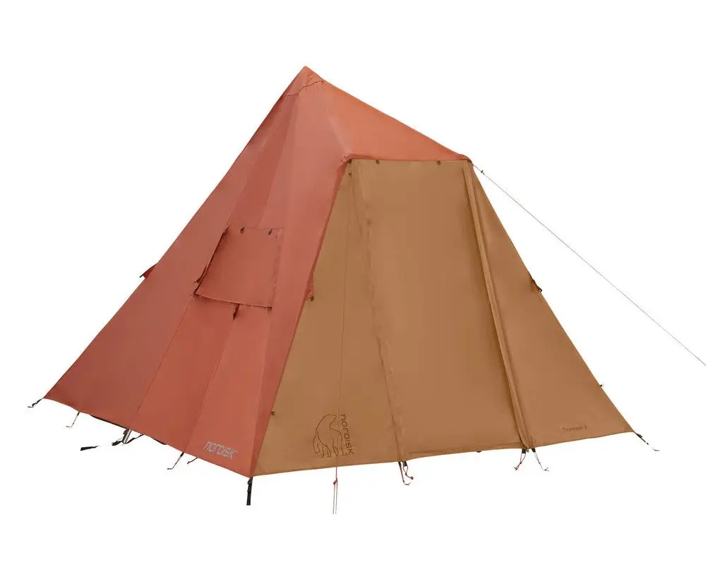 楽天市場】正規品 アウトドア ティピー テント 5人用ノルディスク スリムヘイム 5PU 122054Nordisk Thrymheim送料無料  グランピング キャンプ ティピー型 センターポール無し リフレクター付き ガイロープ◇ティピーテント インナーテント ランタン フック 付き :  plywood 