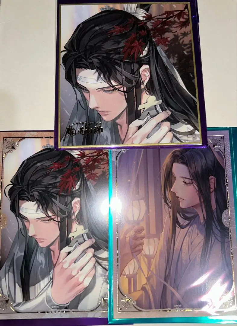 Thumbnail of Mo Dao Zu Shi Final Exhibition Illustration Card & Shikishi Set of 3