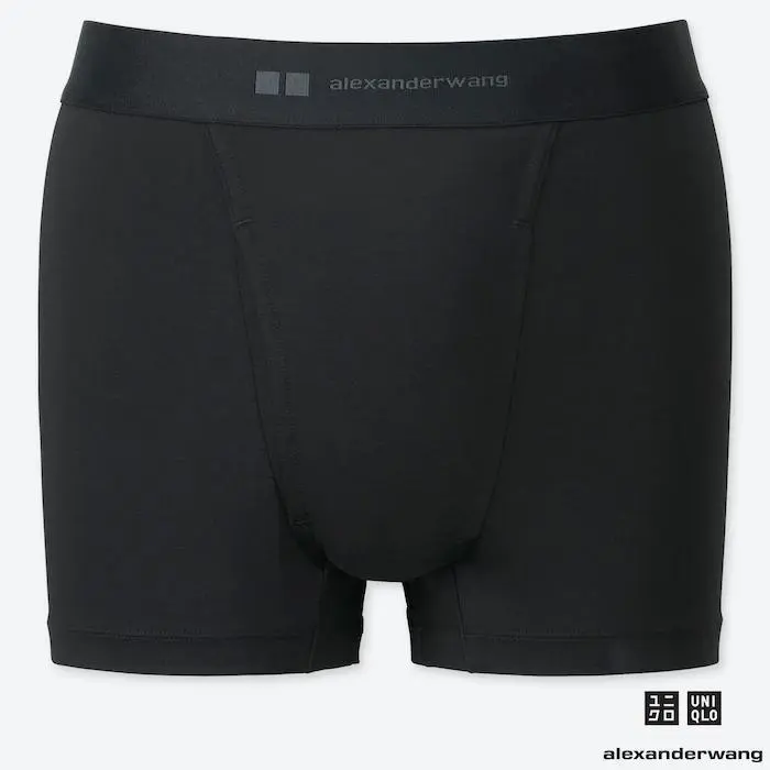 alexander wang ボクサーパンツ　ヒートテック ユニクロ アレキサンダーワンのヒートテックコラボが