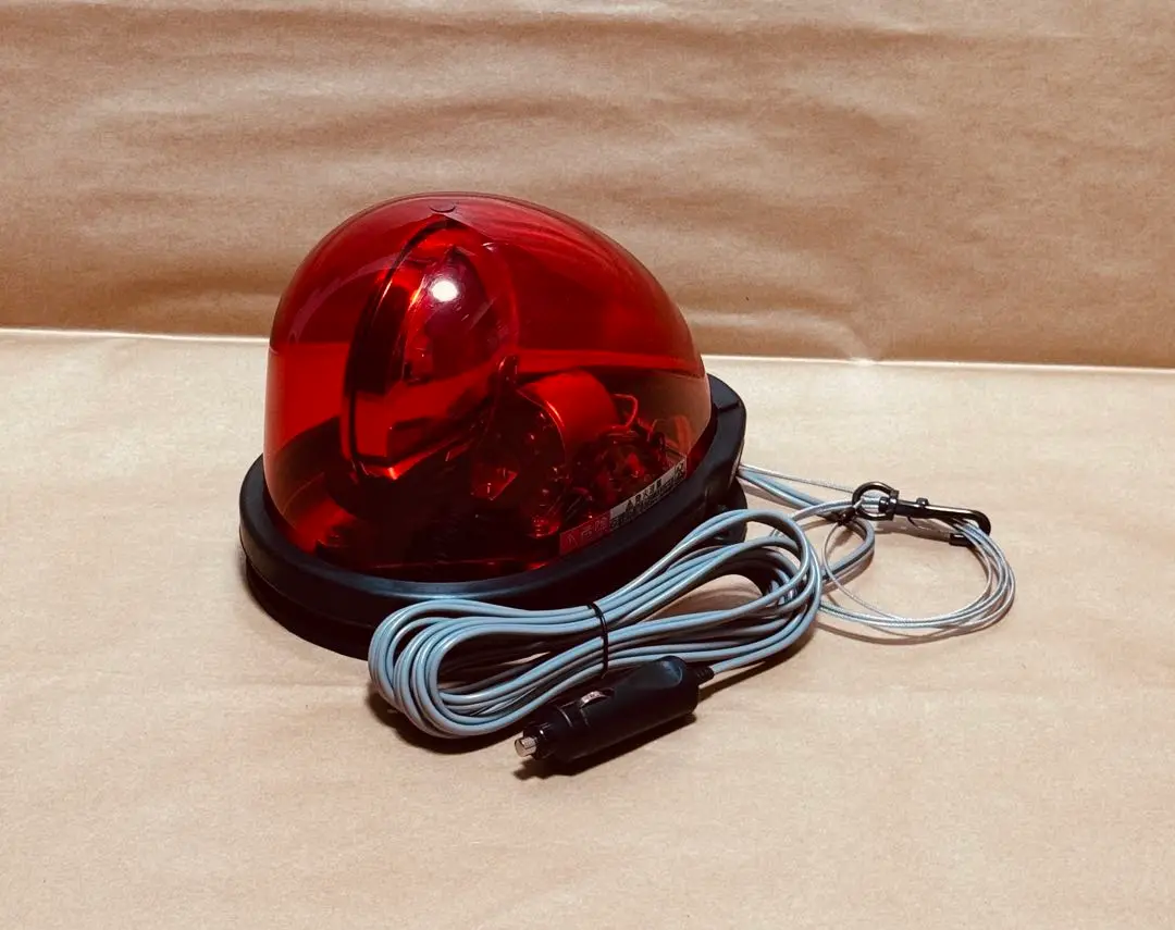 中 PATLITE パトライト HKFM-101G 赤色回転灯 覆面　パトカー Amazon.co.jp: PATLITE パトライト赤灯HKFM- 101 パトライト社