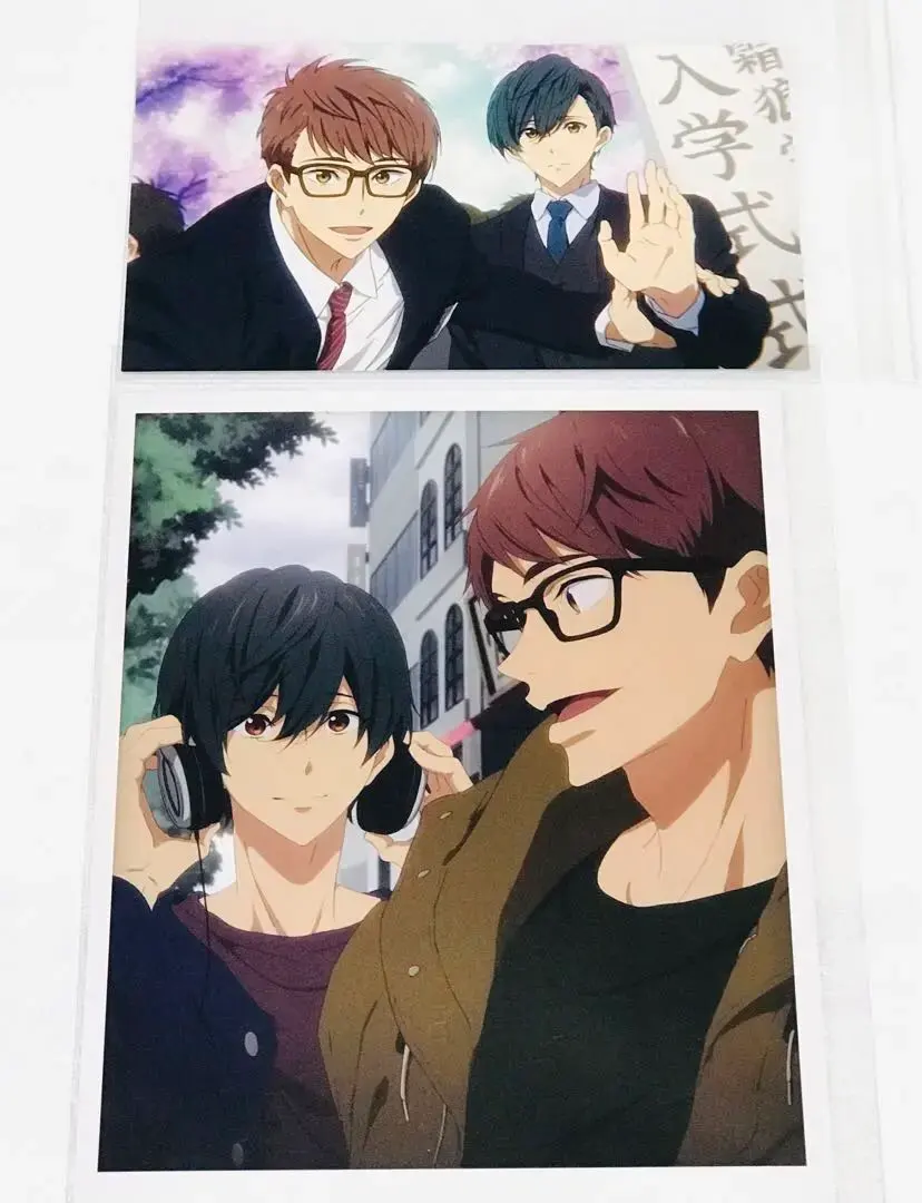 Thumbnail of Ikuya Kirishima & Hiyori Tono - Free! DF Postcard / Free! DF Bonus Card