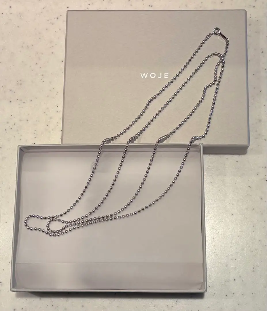 WOJE Narrow (SV925) ネックレス Narrow（SV925 Necklace） | 痛くないイヤリング WOJE