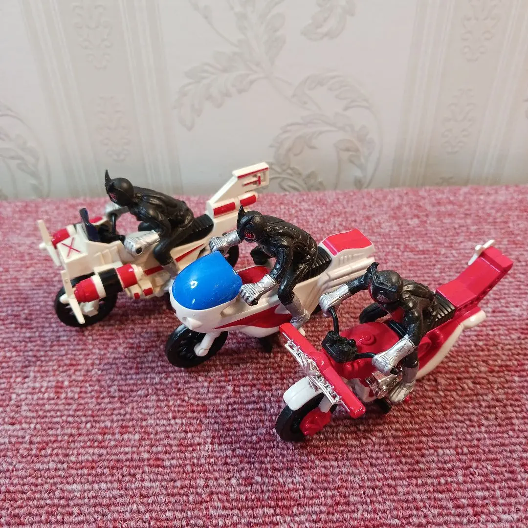 假面騎士、迷你摩托車三輛套裝 的縮圖