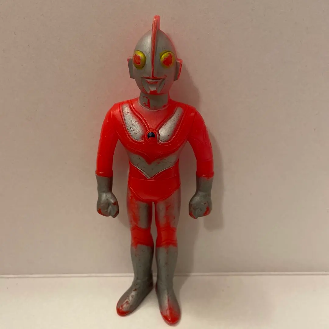 Thumbnail of Ultraman Sofubi (soft vinyl figure), approximately 15cm, made by Popy