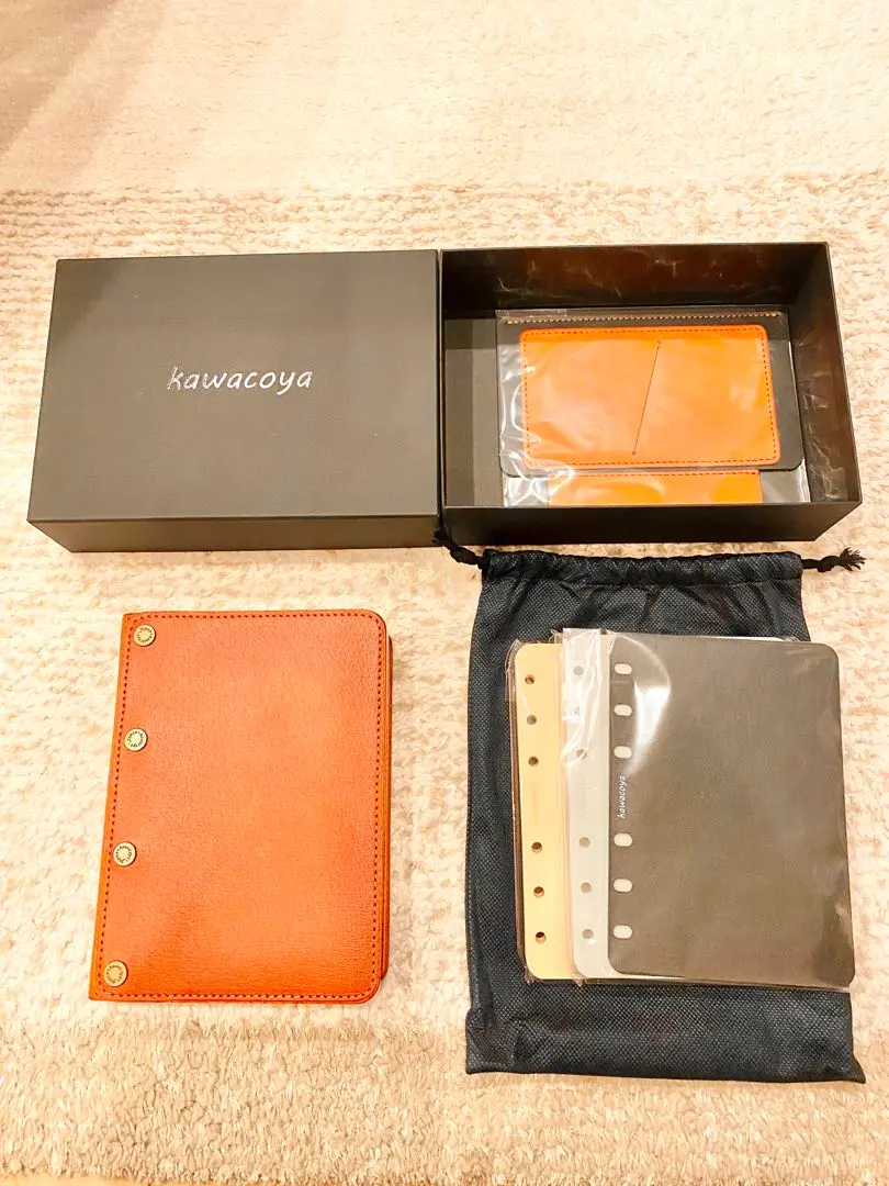 kawacoya snap A6W nato［ナート］starter set黒