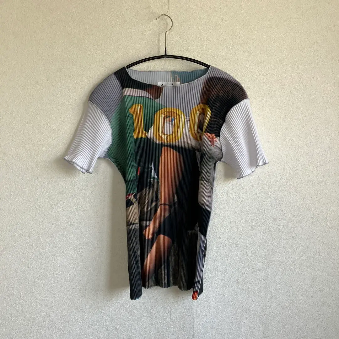 【美品】22SS✨️完売品 コットンシルク コトハヨコザワ グラフィック シャツ kotohayokozawa tシャツ 「kotohayokozawa(コトハヨコザワ