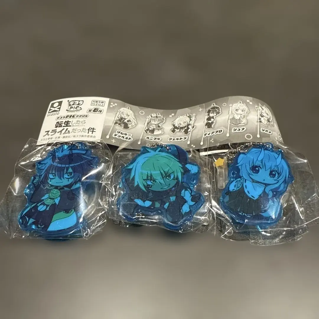 Thumbnail of 【New】That Time I Got Reincarnated as a Slime Decorapic Acrylic Strap Set of 3
