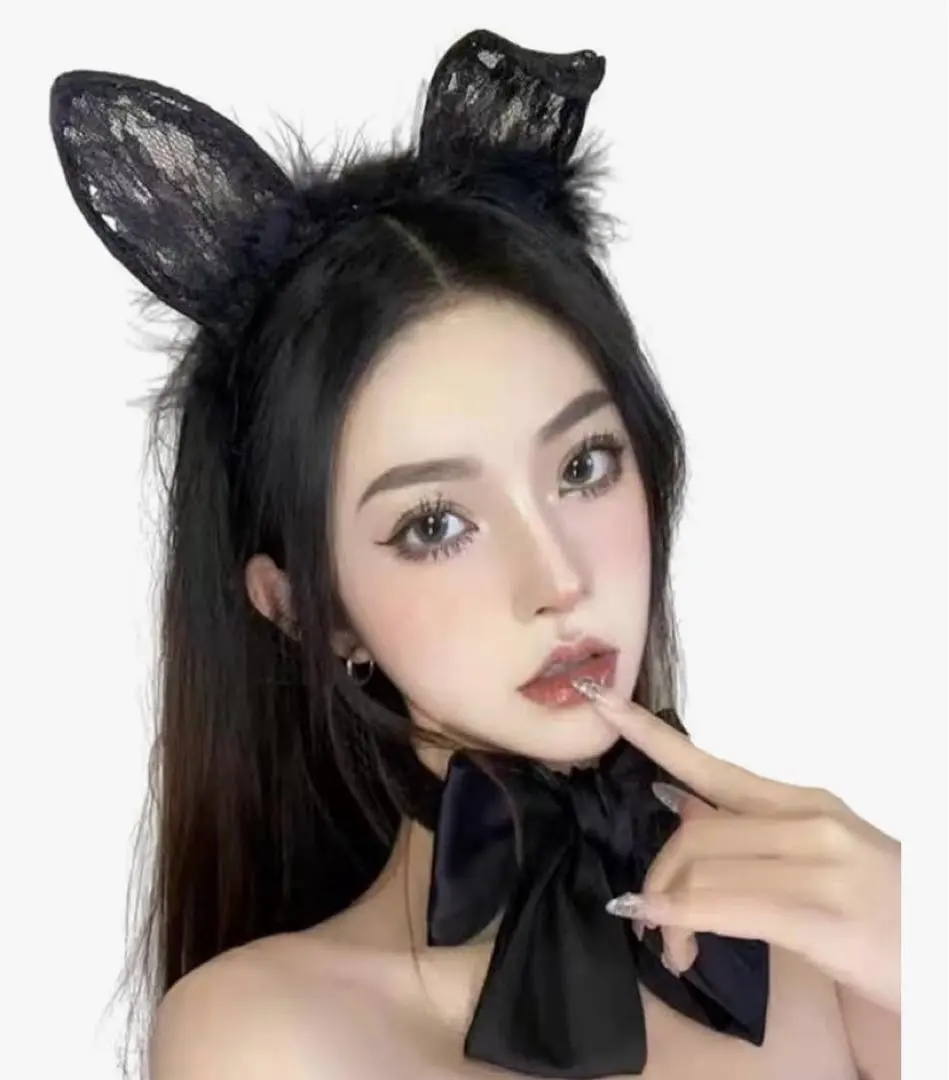 Thumbnail of Cat ear headband cosplay accessory Halloween event party