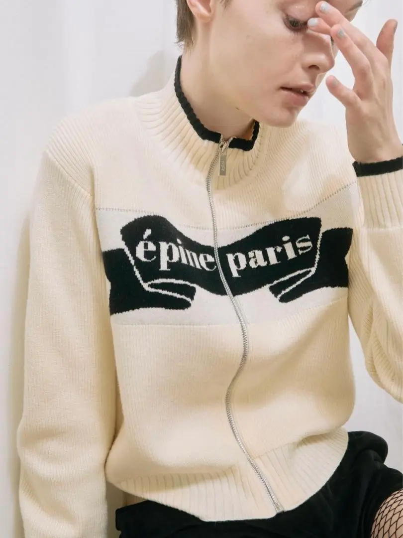 2025年最新】ÉPINE paris ribbon zip knitの人気アイテム - メルカリ