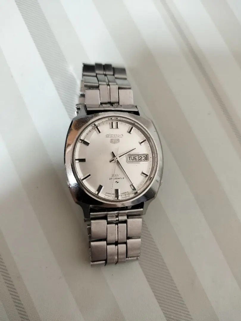 1969 51系 SEIKO 5 DX 27石 セイコー ファイブ デラックス 5139-6000 27石 2トーン文字盤