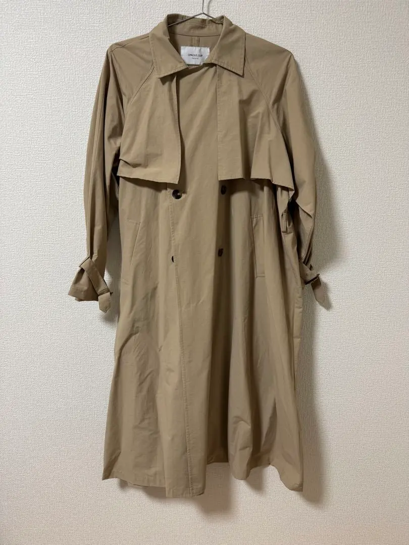 OPAQUE.CLIP 米色 風衣 的縮圖