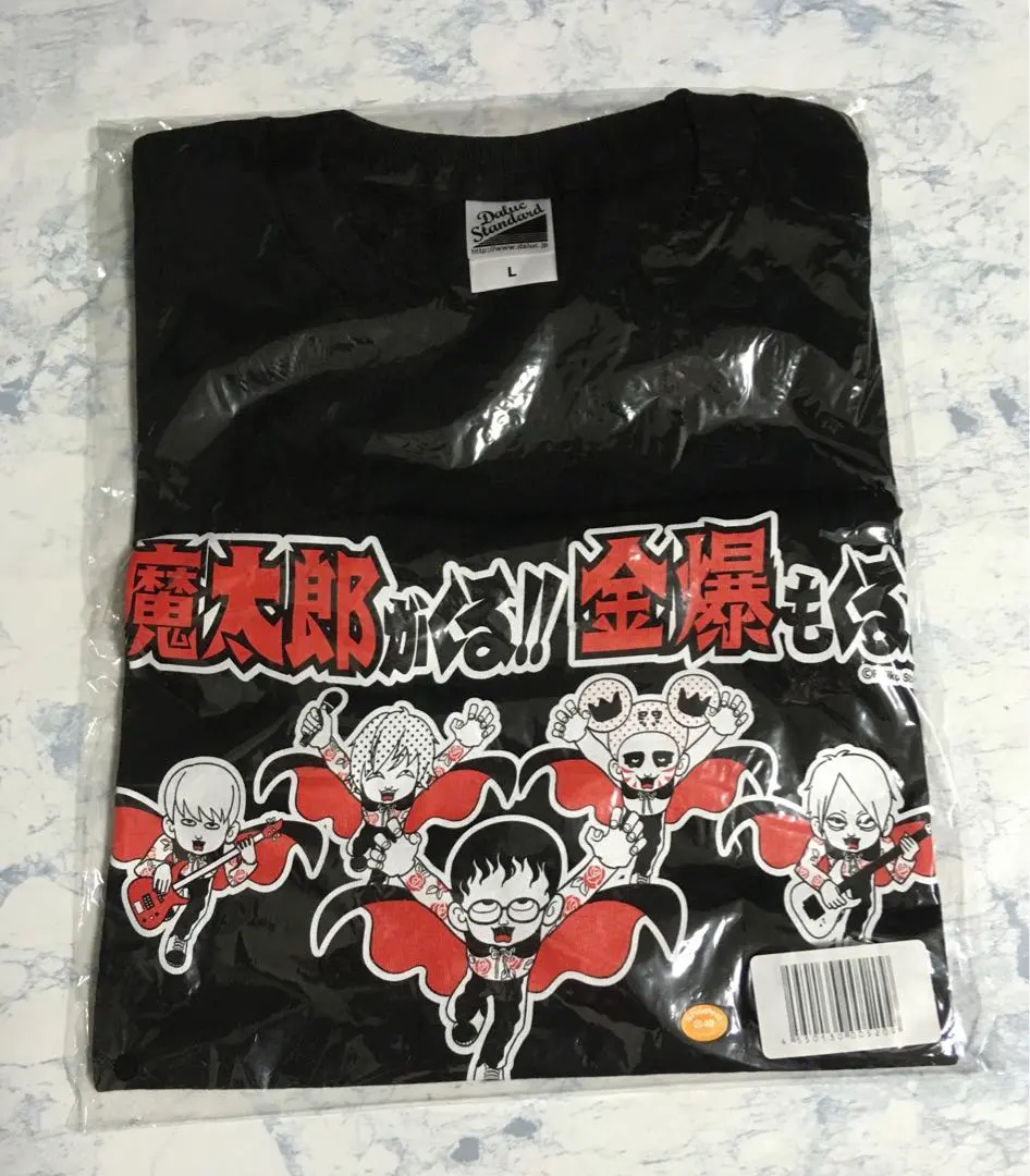 Thumbnail of New, unopened Golden Bomber Matarou ga Kuru!! Kinbaku T-shirt Black L