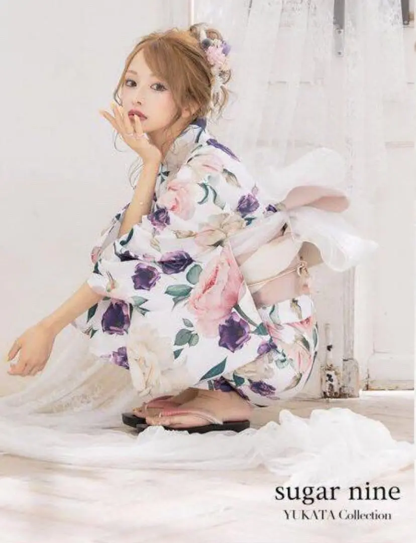 Sugar 完売品 門りょうちゃん着用浴衣⭐︎5点セット