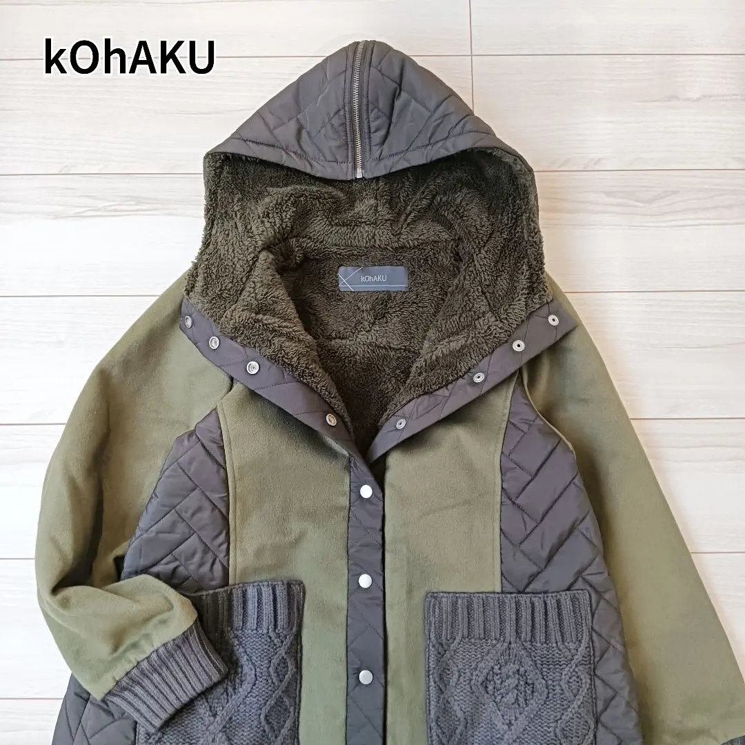 極美品 kOhAKU キルティング ボア 切返し スーパーロングコート コハク 楽天市場】【送料無料】ロング コート レディース アウター