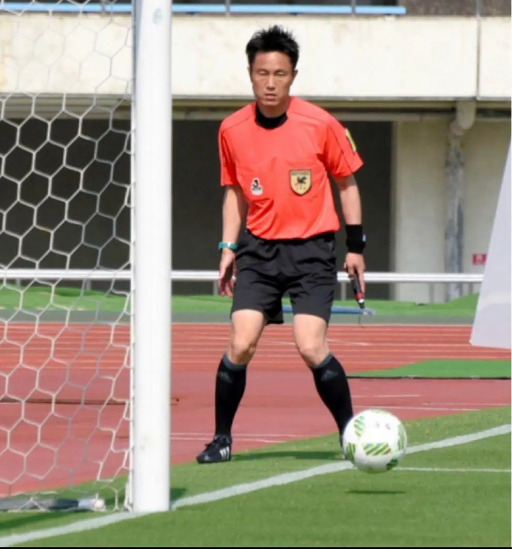 Thumbnail of Extremely rare Adidas J-League referee shirt, short sleeve, size M, issued item