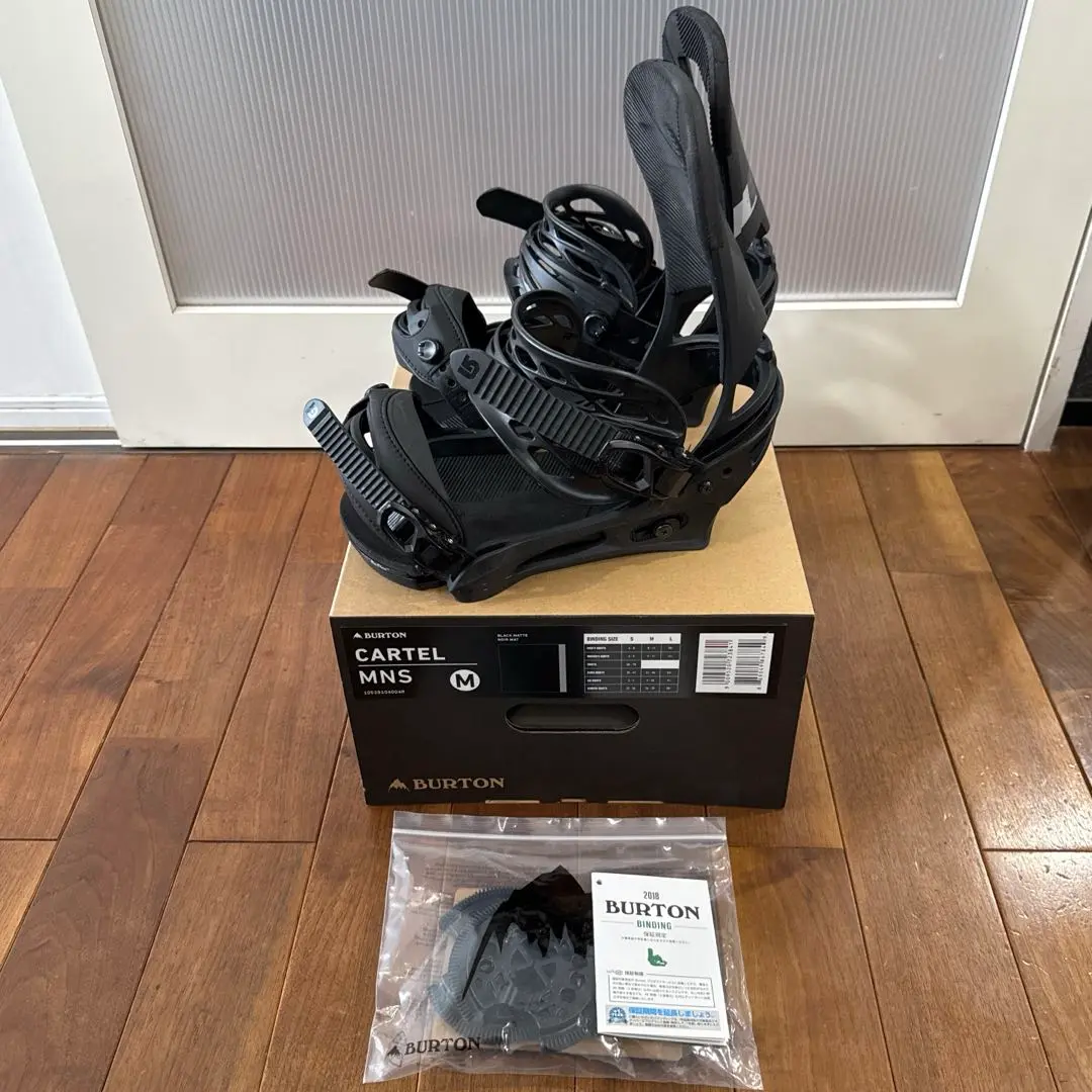 BURTON CARTEL 18-19 Mサイズ ブラック
