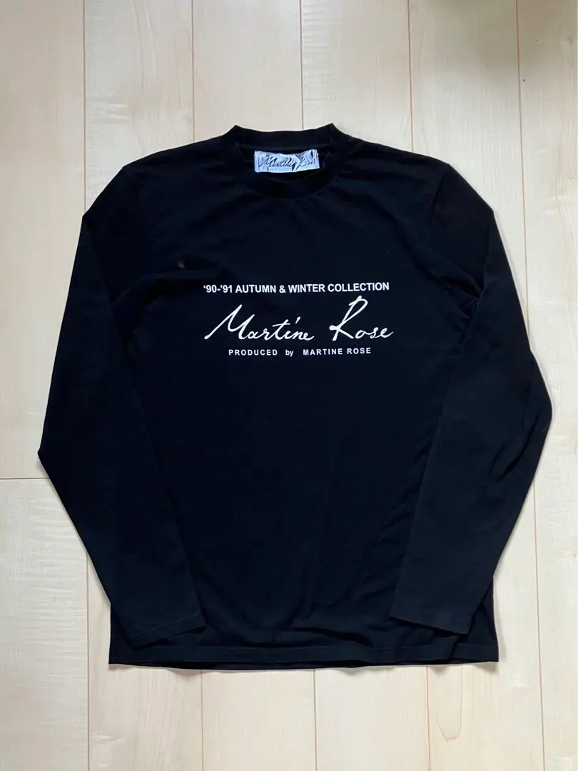 長袖ハイネックＴシャツ メンズ S S Martin Rose Martine rose(マーティンローズ) ハイネックカットソー ブラック