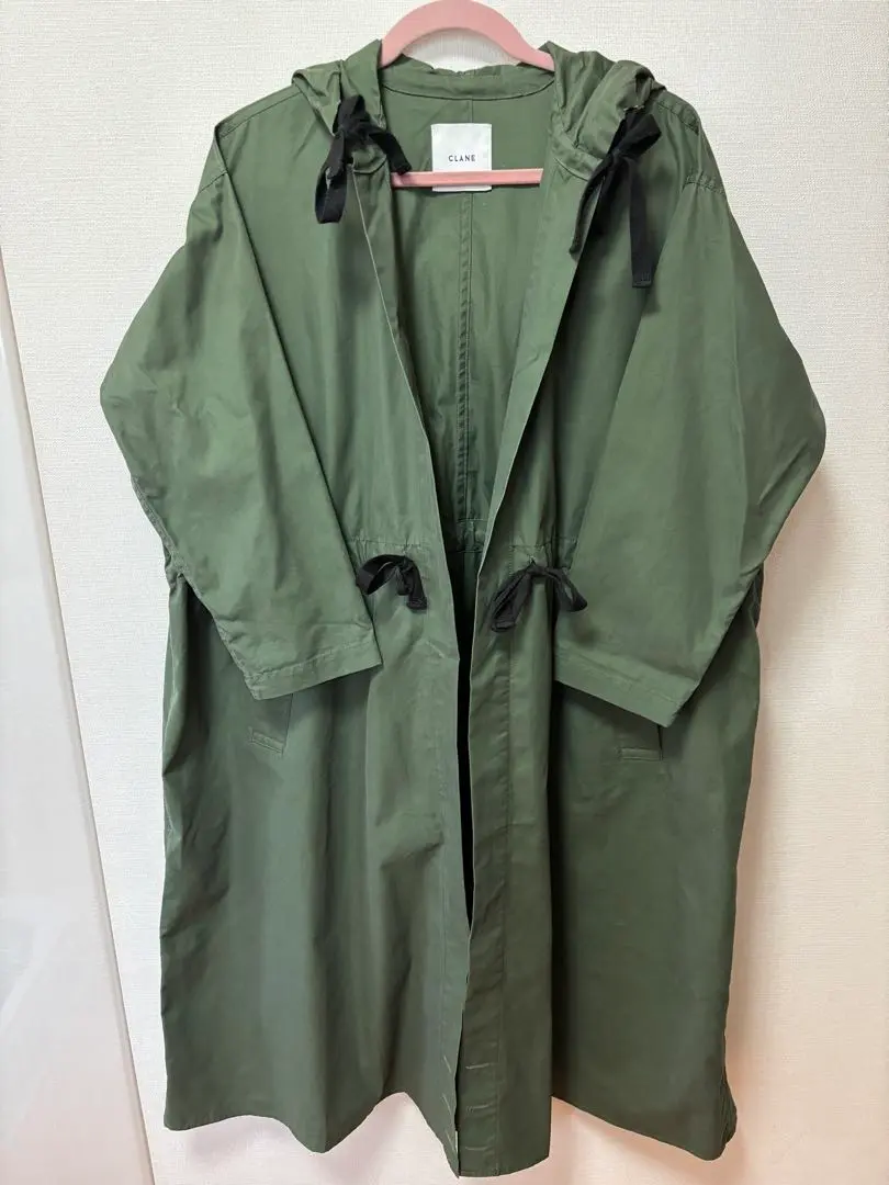【新品タグ付】CLANE クラネ＊オーバーモッズミリタリーコート レンガ ロング CLANE（クラネ）の「OVER LONG MODS COAT（モッズコート）」 - WEAR
