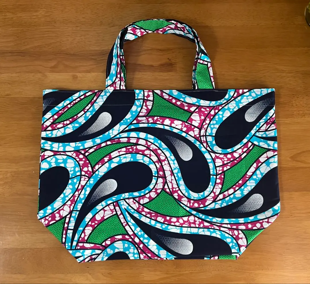 Thumbnail of African fabric, African patterns, African fabric, eco bag, handmade