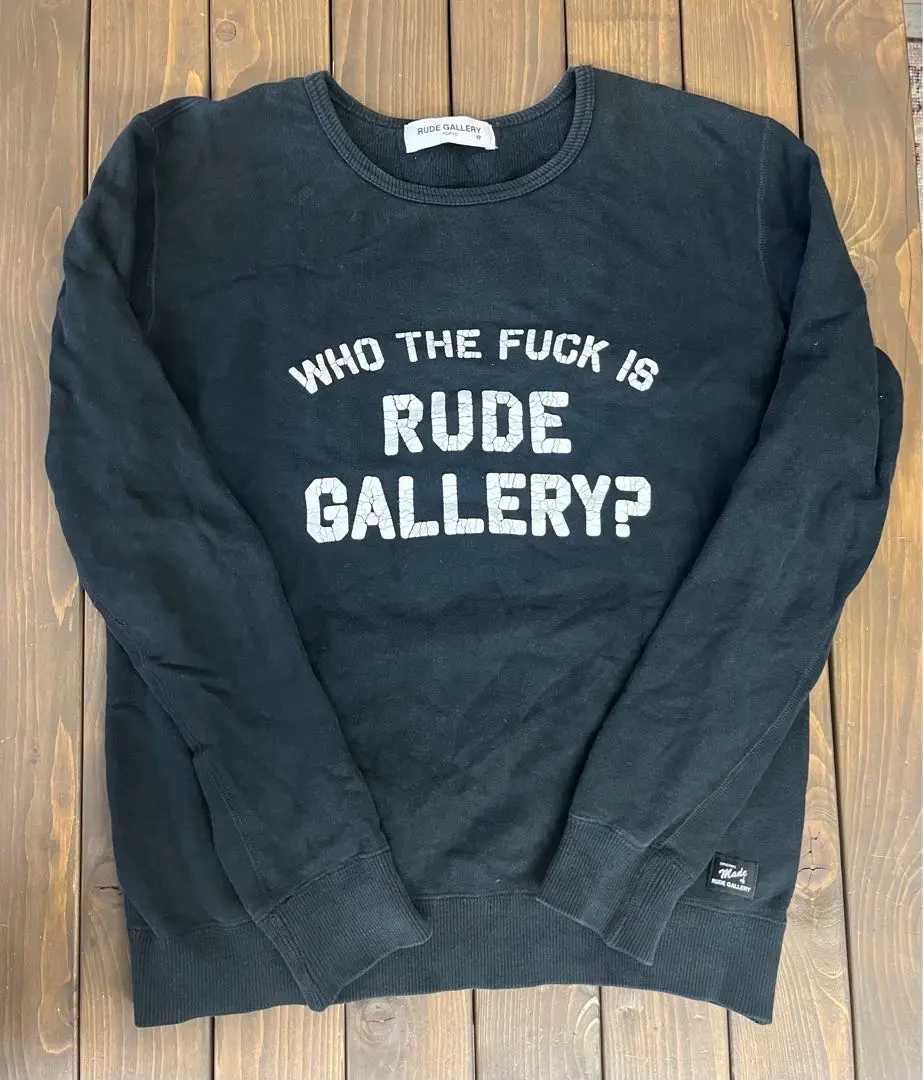 ROBERTA BAYLEY CREW SW - at RANDY'S RODEO (BLACK) / RUDE