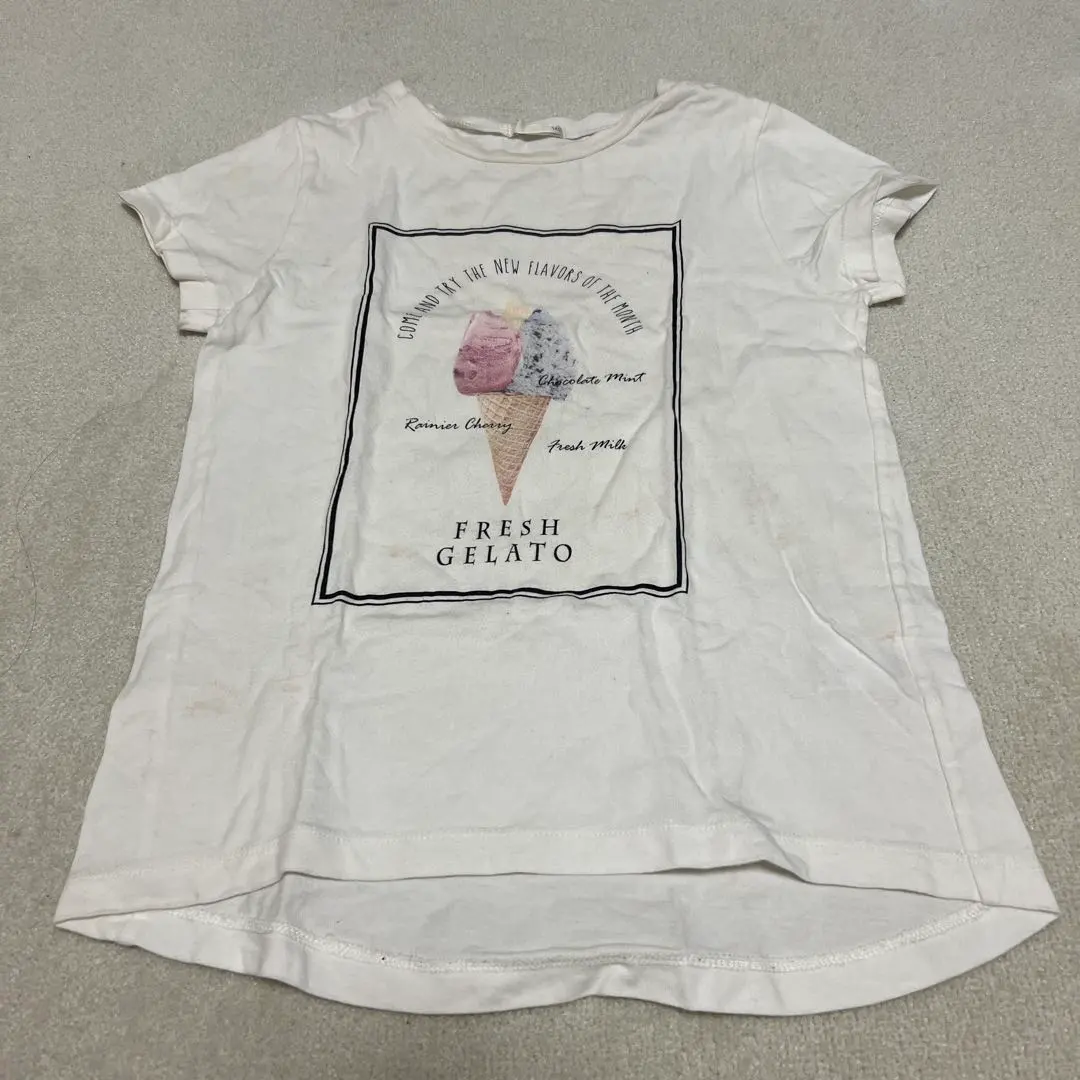 Thumbnail of Ice cream print T-shirt, size 140