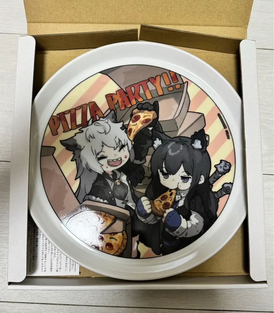 皿・ボウル　テキサス＆ラップランド 『シラクーザ風PIZZA PARTY』専用ピザプレート 「アークナイツ サンクスパーティ Spring 2023」 駿河屋 -<中古>テキサス＆ラップランド 『シラクーザ風PIZZA