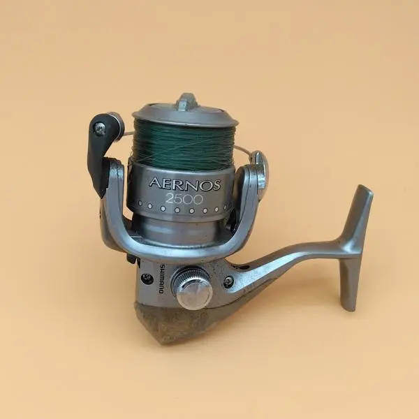 SHIMANOシマノAERNOS XT2500 AERNOS2500 SHIMANO AERNOS XT 2500 Spinning Reel 2005 Free shipping USED