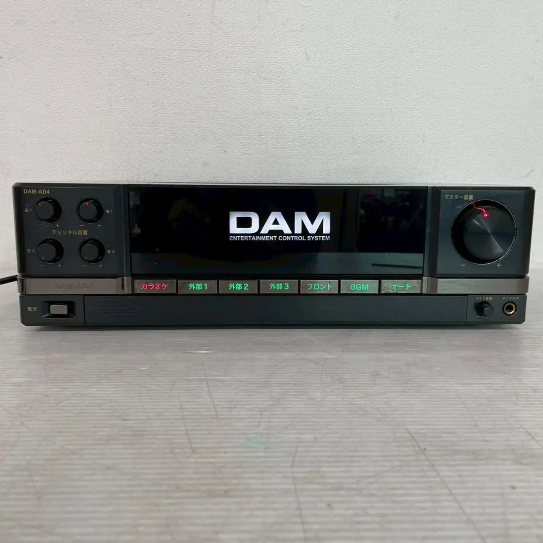第一興商　カラオケアンプ　DAM−A7000 第一興商 DAM カラオケ ミキシング アンプ DAM-A7000