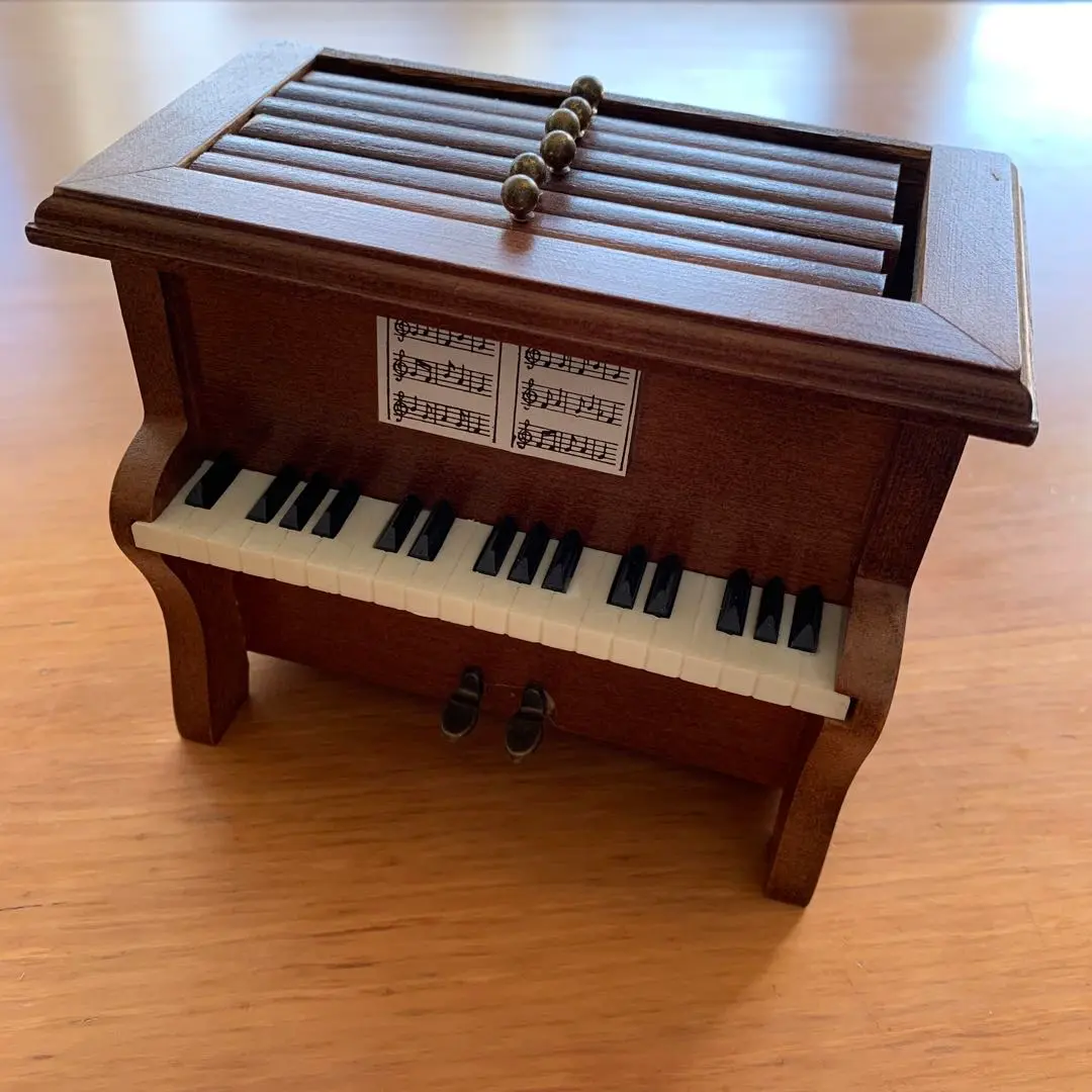 オールドコーチ木製ピアノ G② オールド コーチ 1896 木製 ピアノ コースター 6枚 収納