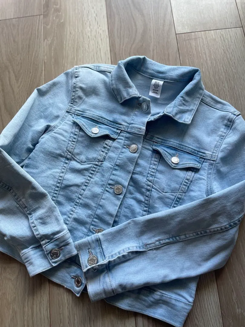 Thumbnail of H&M Denim Jacket Jean Jacket 130 Light Blue