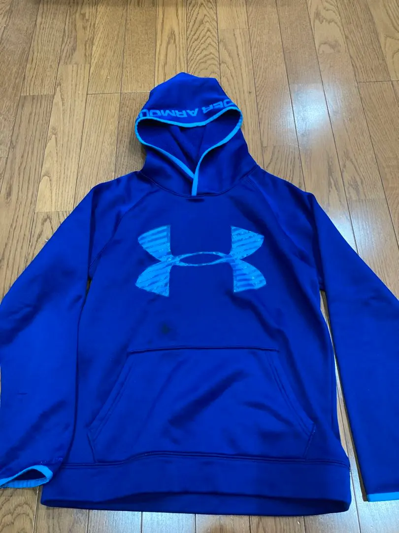 Thumbnail of YXL Under Armour Hoodie/Sweatshirt - Fleece Lined - Blue
