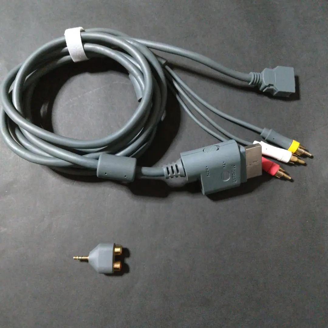 Thumbnail of Xbox 360 Official AV/D-Terminal Cable + Audio Converter