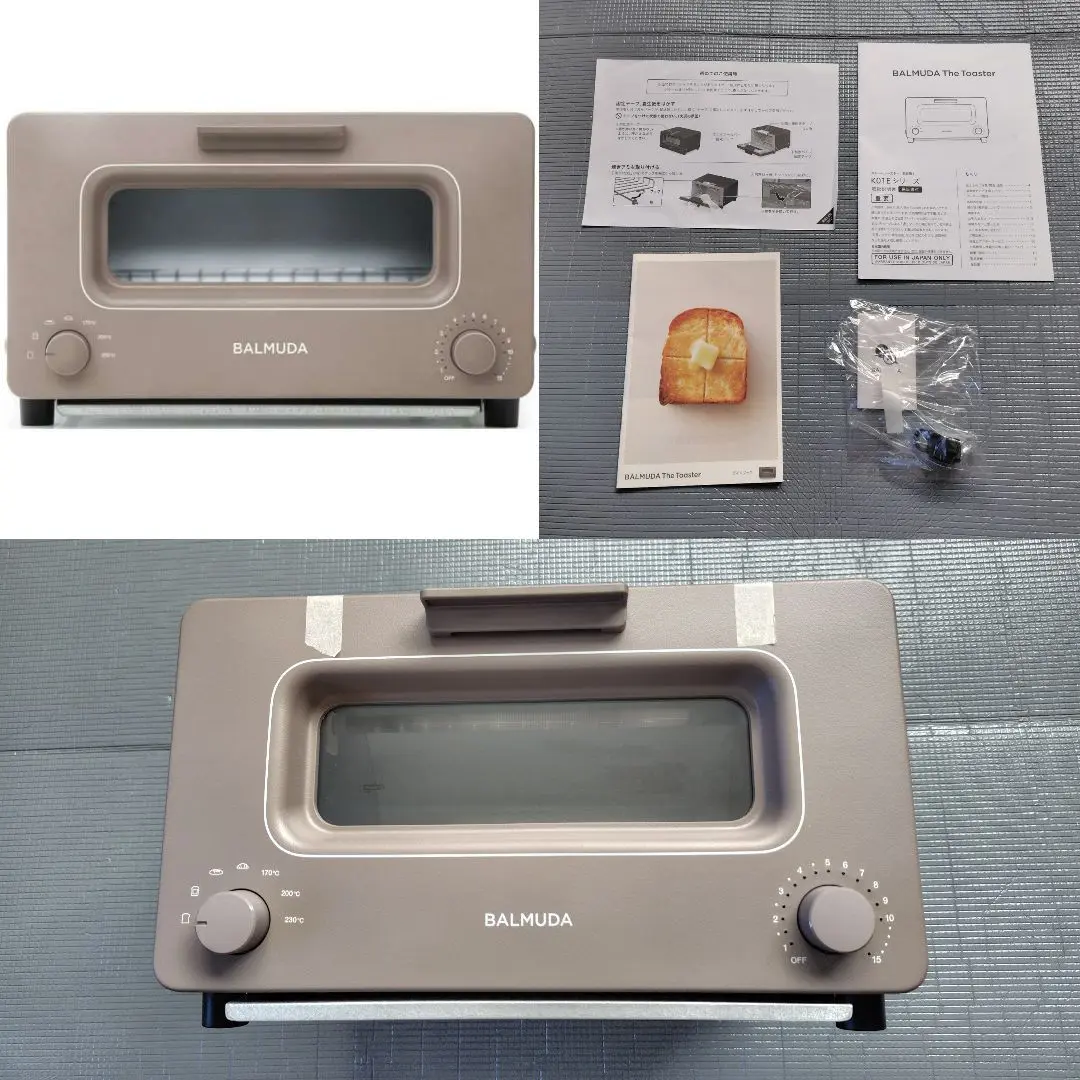 BALMUDA The Toaster K01E ショコラ 中古品　2019年製 Amazon | 【旧型モデル】バルミューダ スチームオーブン