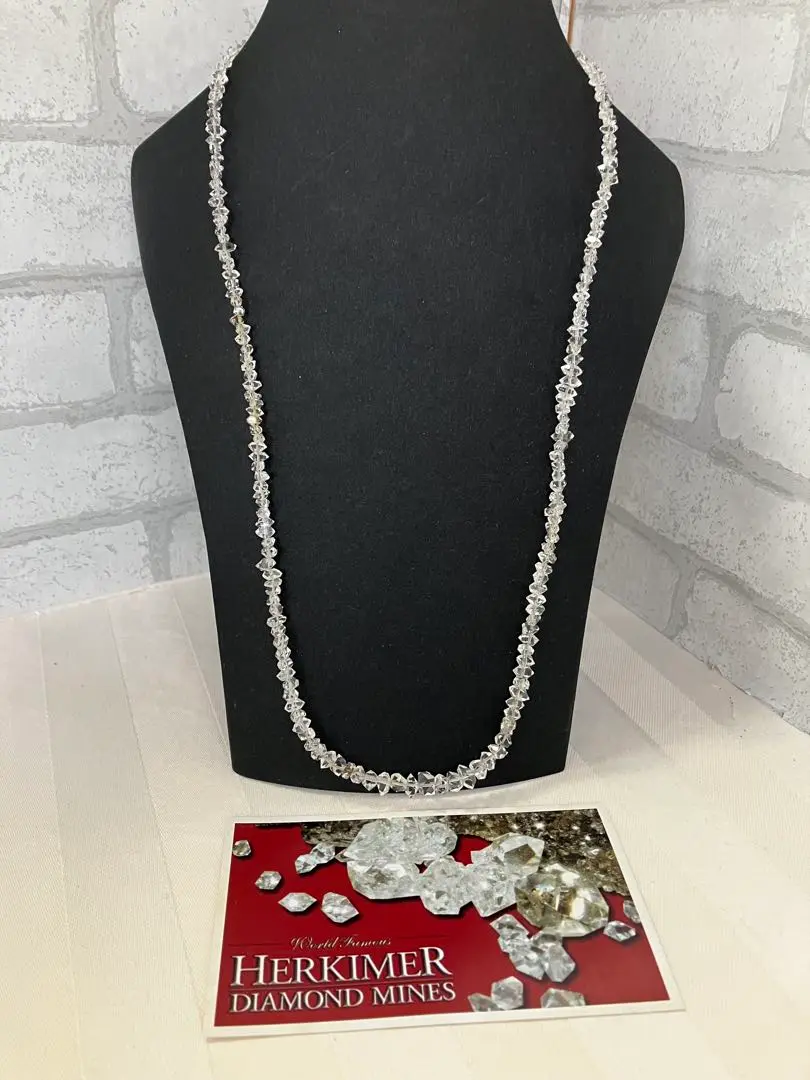 ⭐︎新品・未使用⭐︎ハーキマーダイヤモンド　マインズ社　925ブレスレット ハーキマーダイヤモンドマインズ（HERKIMER DIAMOND MINES）の