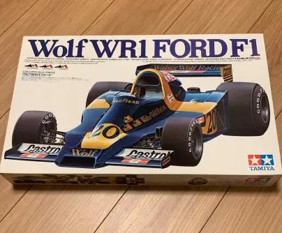TAMIYA 1/12 NO.22 ウルフWR-1フォード TAMIYA 1/12 Big Scale Series NO.22 Wolf WR-1 Ford Model Kit