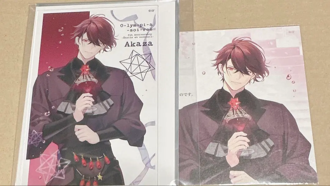 Thumbnail of Olympia Soirée, Olasowa, 5th Anniversary Acrylic Bromide, Shusa, Message Card