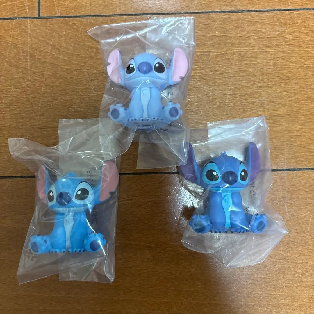 ディズニー　とってもちいさなSOFVIMATES ～スティッチ～　3種セット ディズニーキャラクター とってもちいさなSOFVIMATES スティッチ