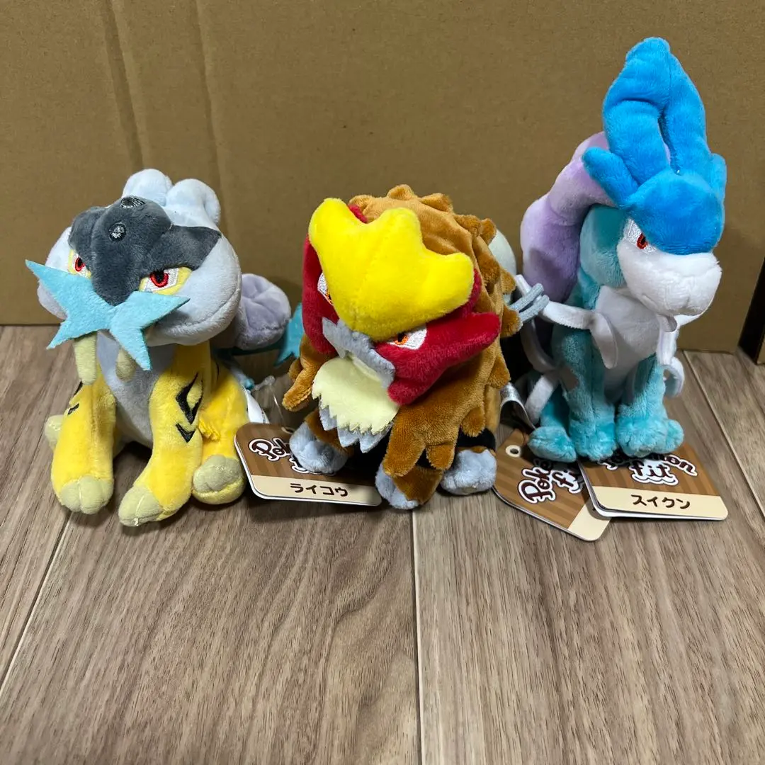 ポケモン　フィット　スイクン　エンテイ　ライコウ　fit 2025年最新】エンテイ ポケモンfitの人気アイテム - メルカリ